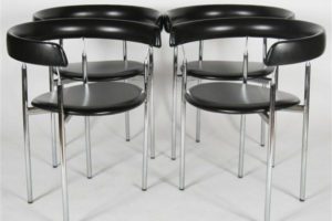 Jan L. Knutsen for Sorli Fabrikker "Rondo" Chairs