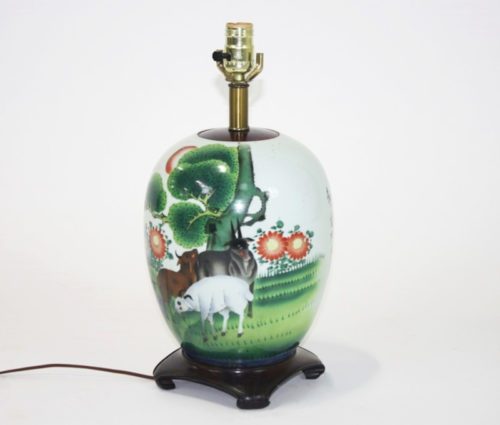 Chinese Porcelain Jar Lamp