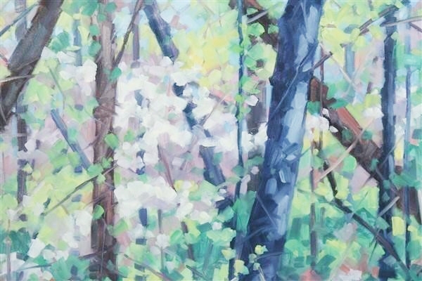 Linda Leeger Stokes - "Spring Woods"