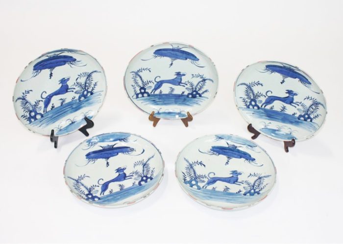 Chinese Ming Dynasty Style Porcelain Chargers