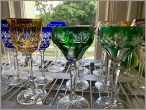 Colored Glassware,