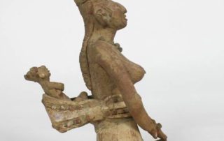 Mayan Jaina woman with baby
